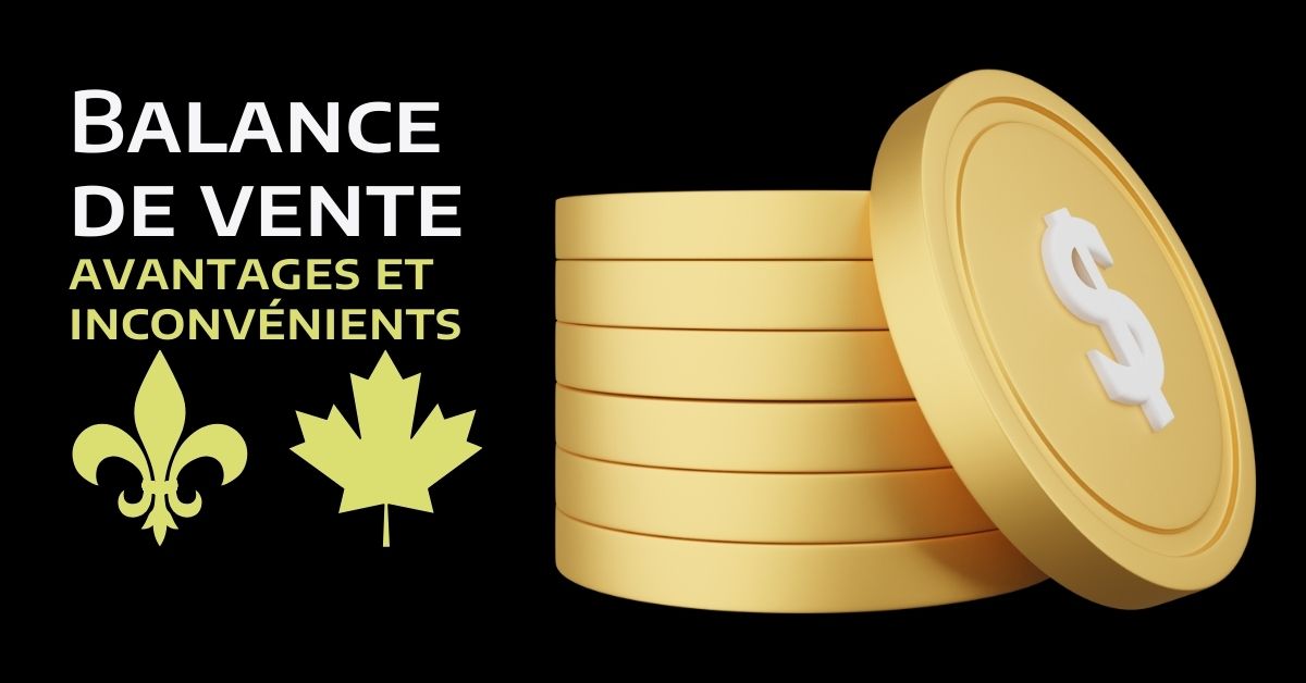 La balance de vente comme tactique de financement : avantages et inconvénients