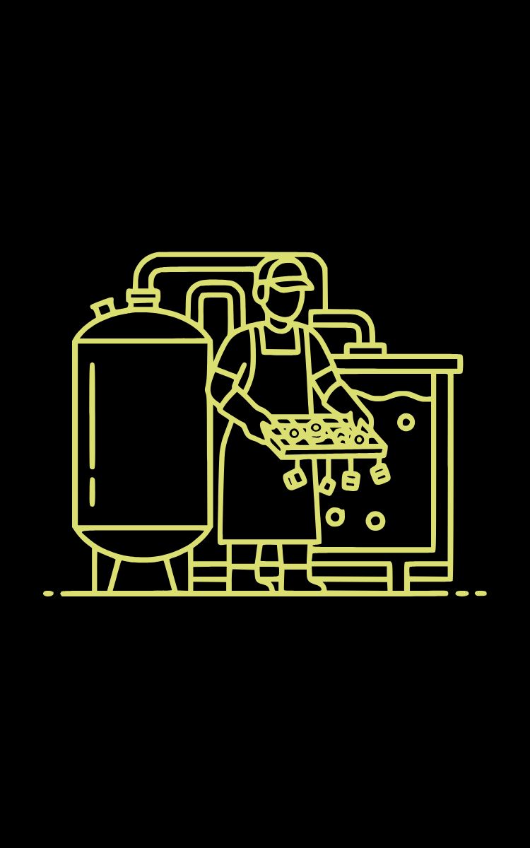 HACCP-certified food processing plant